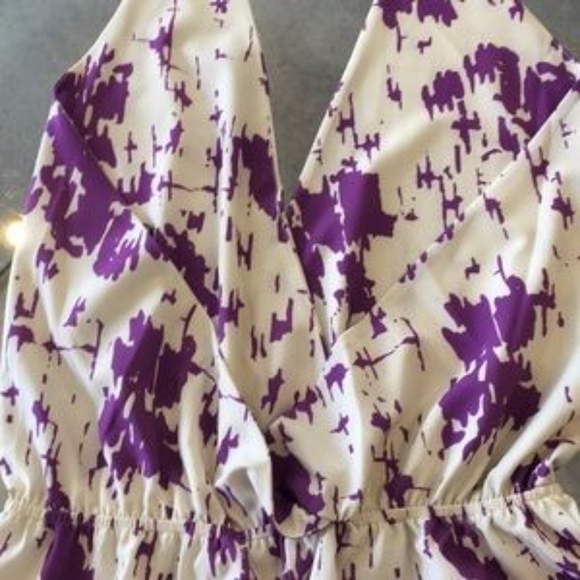 Karen Zambos Grayson printed halter jumpsuit - Picture 2 of 2